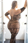 Caged Secrets Fishnet Bodystocking | Love It Curvy