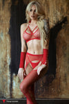 Love It Curvy Rebel Republic Fishnet Bodystocking with Thong