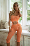 Love It Curvy Tie UP Bodysuit