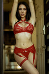 Midnight Desire Lace Set | Love It Curvy