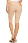 Love It Curvy 5 Pocket Classic Bermuda Shorts