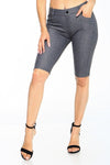 Love It Curvy 5 Pocket Classic Bermuda Shorts