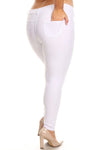 Love It Curvy Plus Size Cotton-Blend 5-Pocket Skinny Jeggings