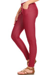 Love It Curvy Cotton-Blend 5-Pocket Skinny Jeggings