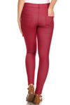 Love It Curvy Cotton-Blend 5-Pocket Skinny Jeggings