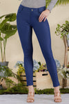 Love It Curvy Cotton-Blend 5-Pocket Skinny Jeggings