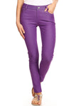 Love It Curvy Cotton-Blend 5-Pocket Skinny Jeggings