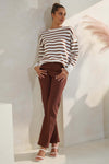 Love It Curvy Classic Solid Straight Leg Jeggings