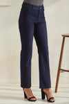 Love It Curvy Classic Solid Straight Leg Jeggings