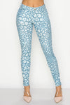 Love It Curvy Clouded Skies 5-Pocket Cotton Blend Jeggings
