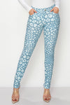 Love It Curvy Clouded Skies 5-Pocket Cotton Blend Jeggings