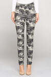 Love It Curvy Camouflage 5-Pocket Cotton Blend Jeggings