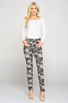 Love It Curvy Camouflage 5-Pocket Cotton Blend Jeggings