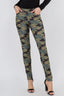 Camouflage 5-Pocket Cotton Blend Jeggings | Love It Curvy