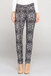 Love It Curvy Snakeskin Print 5-Pocket Jeggings