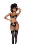 Yours Truly Open Cup Bra Set by Mapale at Love It Curvy