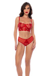 Surreal Ruby Passion Bustier Set by Mapale at Love It Curvy