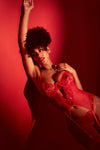Surreal Ruby Passion Merry Bustier Set by Mapale at Love It Curvy