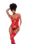 Surreal Ruby Passion Merry Bustier Set by Mapale at Love It Curvy