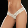 Ultra-Thin Racy Lace Thong by Mapale at Love It Curvy