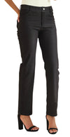 Love It Curvy Classic Solid Straight Leg Jeggings