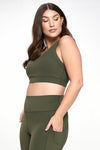 Full Coverage Buttery Soft Activewear Sports Bra | Love It Curvy