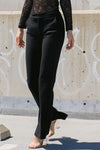 Love It Curvy Ponte Pants with Inner Side Opening