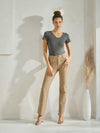 Love It Curvy Classic Solid Straight Leg Jeggings