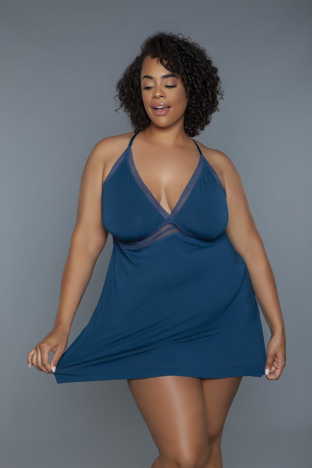 1 Pc Mini-length Babydoll - Love it Curvy
