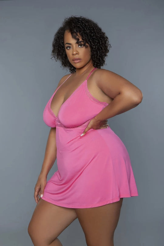 1 Pc Mini-length Babydoll - Love it Curvy