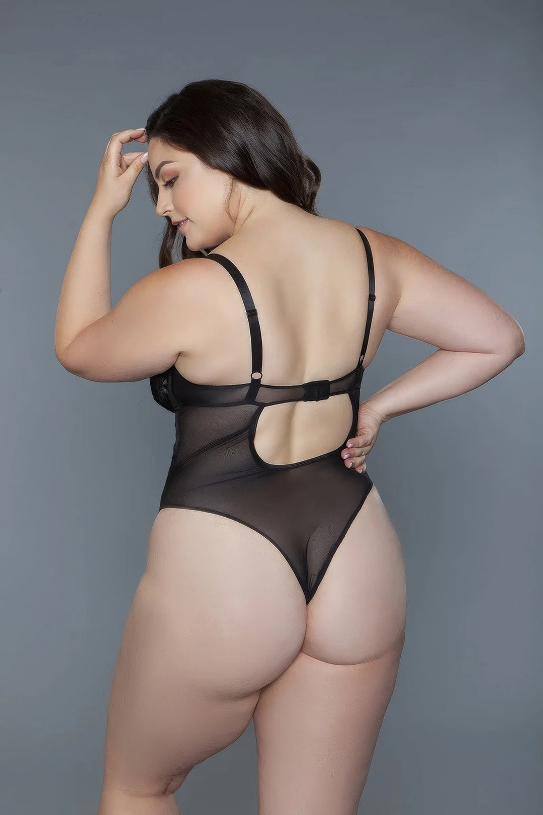 1 Pc Underwired Cups Bodysuit - Love it Curvy