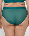 Sheer Mesh High Cut Brief Panty - Fanfare
