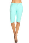 Love It Curvy 5 Pocket Classic Bermuda Shorts