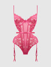 Harlow Lace & Mesh Underwire Teddy from Love It Curvy