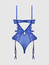 Harlow Lace & Mesh Underwire Teddy from Love It Curvy