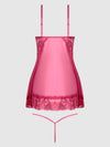 Harlow Lace & Mesh Babydoll & G-String Set from Love It Curvy
