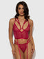 Bianca Strappy Lace Bustier & Thong Set from Love It Curvy