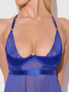 Natasha Lace & Micro Babydoll & G-String Set from Love It Curvy