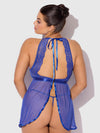 Natasha Lace & Micro Babydoll & G-String Set from Love It Curvy