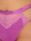 Natasha Satin & Lace Bow Tie G-String from Love It Curvy