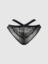 Natasha Lace & Mesh Strappy Hipster from Love It Curvy
