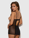 Gia Lace Chemise & G-String Set from Love It Curvy