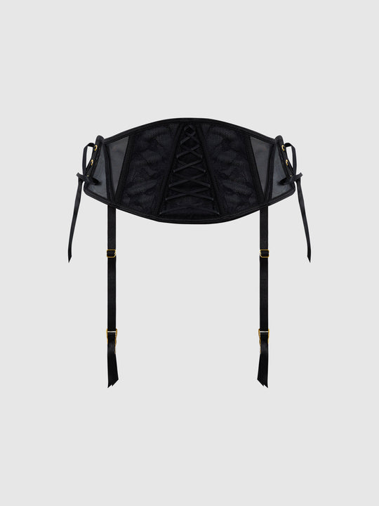 Gia Lace Garter Belt from Love It Curvy