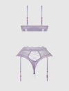 Vivienne Lace & Micro Bralette & Thong Set from Love It Curvy