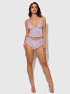 Vivienne Lace & Mesh Cami & Tap Short Set from Love It Curvy