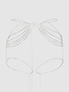 Rhinestone Drape Garter Belt | Love It Curvy