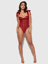 Rosalie Embroidered Lace Teddy from Love It Curvy