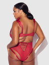 Rosalie Embroidered Lace Teddy from Love It Curvy