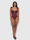 Rosalie Embroidered Lace Teddy from Love It Curvy