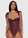 Rosalie Embroidered Lace Teddy from Love It Curvy